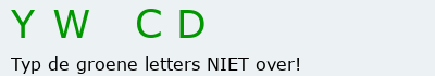 Bevestigingscode