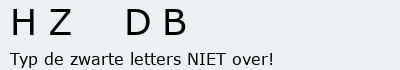 Bevestigingscode
