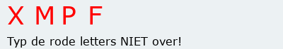 Bevestigingscode