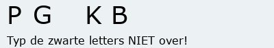 Bevestigingscode