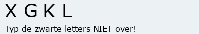 Bevestigingscode
