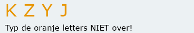 Bevestigingscode