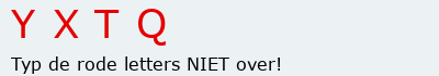 Bevestigingscode