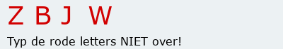 Bevestigingscode