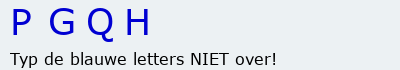 Bevestigingscode