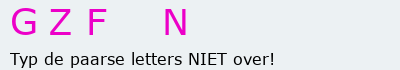 Bevestigingscode