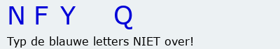Bevestigingscode