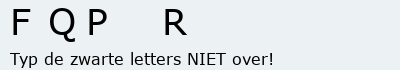 Bevestigingscode