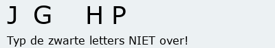 Bevestigingscode