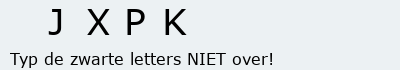Bevestigingscode