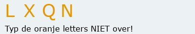 Bevestigingscode