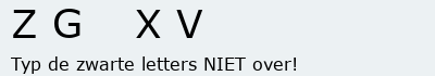 Bevestigingscode