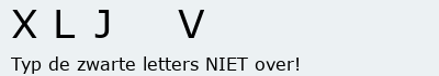 Bevestigingscode
