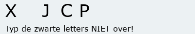 Bevestigingscode