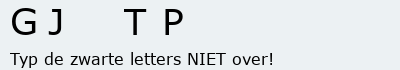 Bevestigingscode