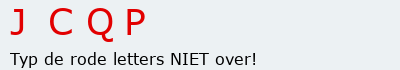Bevestigingscode