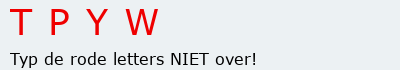 Bevestigingscode