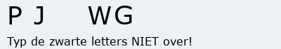 Bevestigingscode