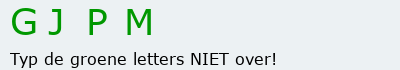 Bevestigingscode