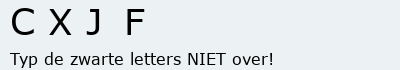 Bevestigingscode