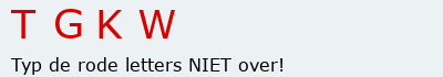 Bevestigingscode