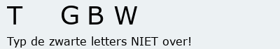 Bevestigingscode