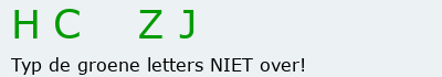 Bevestigingscode