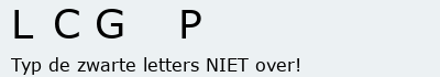 Bevestigingscode