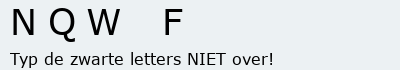 Bevestigingscode