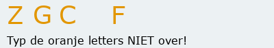 Bevestigingscode