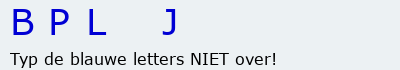 Bevestigingscode