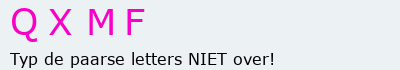 Bevestigingscode