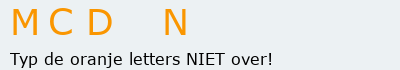 Bevestigingscode