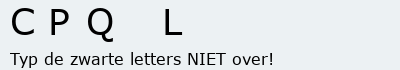 Bevestigingscode