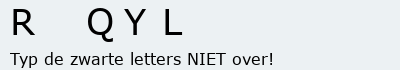 Bevestigingscode