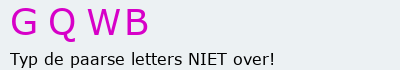 Bevestigingscode