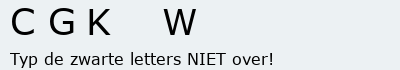 Bevestigingscode