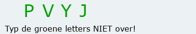 Bevestigingscode