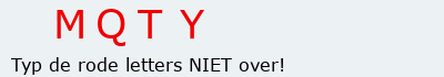 Bevestigingscode
