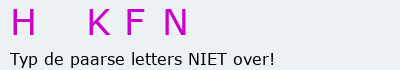 Bevestigingscode