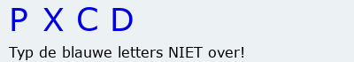 Bevestigingscode