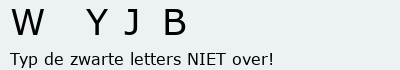 Bevestigingscode