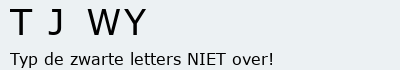 Bevestigingscode