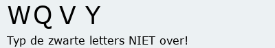 Bevestigingscode