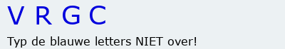 Bevestigingscode