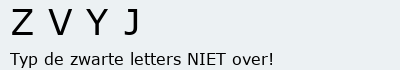 Bevestigingscode