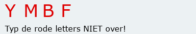 Bevestigingscode