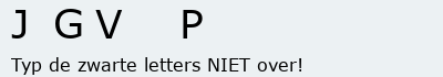 Bevestigingscode