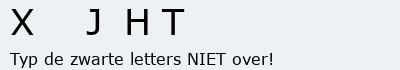 Bevestigingscode