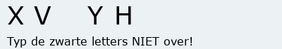 Bevestigingscode